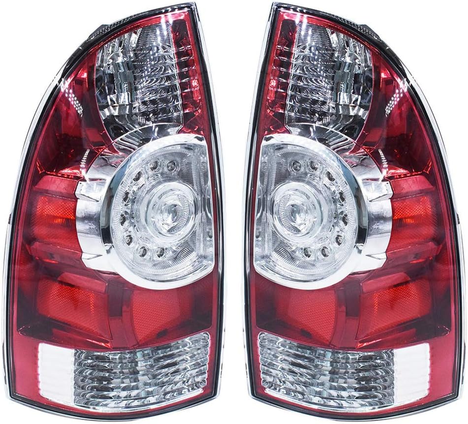 LABLT A Pair of Rear Tail Lights Replacement for Tacoma 2005 2006 2007 2008 2009 2010 2011 2012 2013 2014 2015 Replacement for 8155004160 8156004160 Left and Right