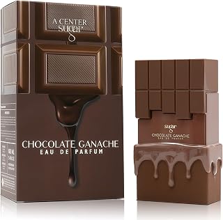 Chocolate Ganache Perfume for Women, Gourmand Scent with Mandarin & Vanilla, Long Lasting Fragrance EDP, Cologne for Daily Use, 3.4 Fl Oz