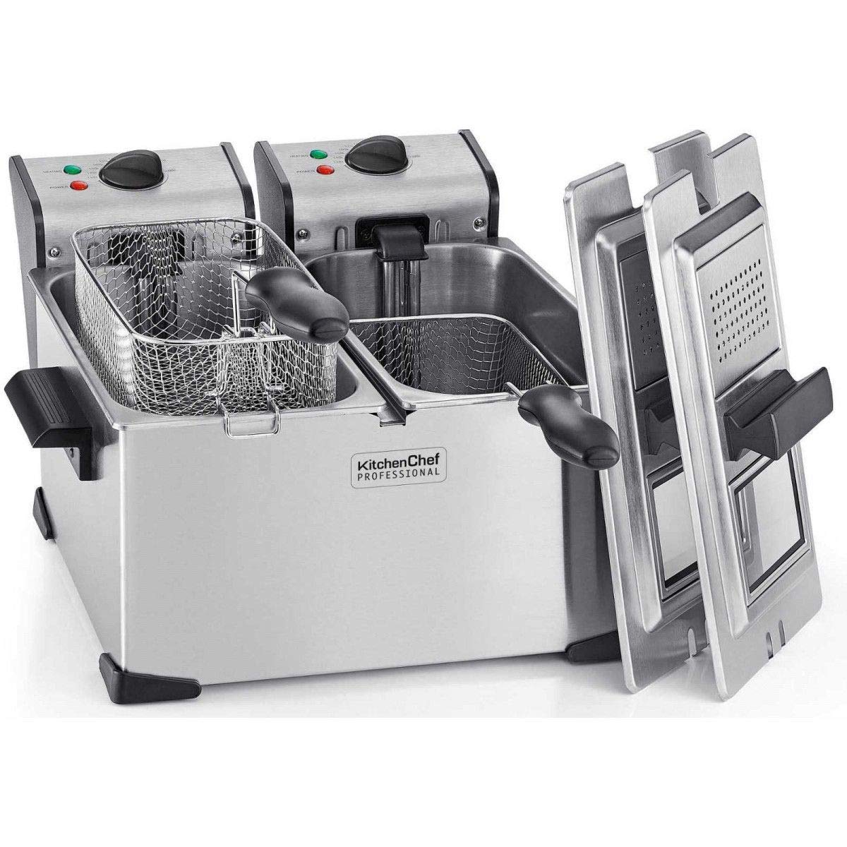 double bac.3,5lx2.4000w.filtre inox.