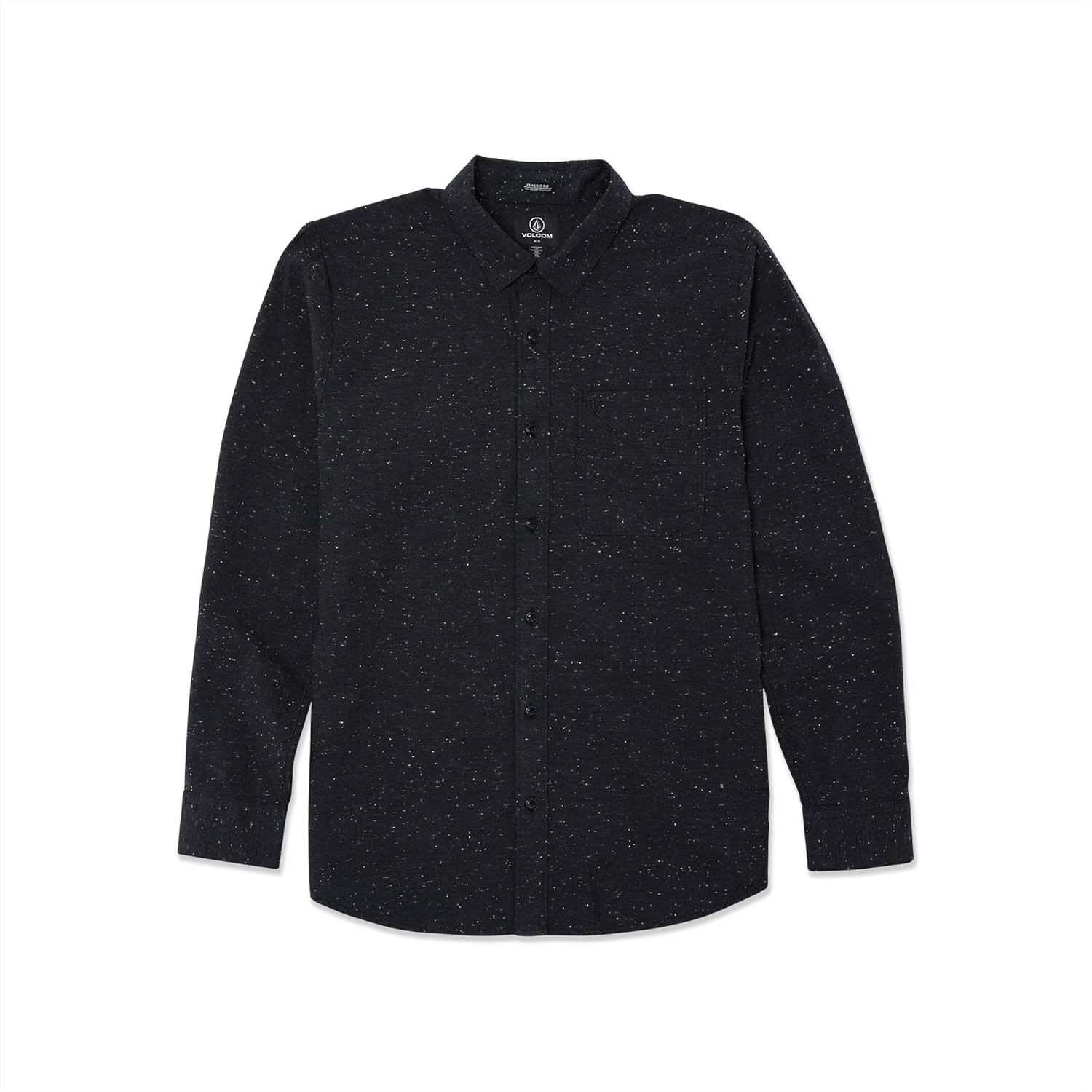 Volcom Men's Date Knight Long Sleeve Classic Fit Button Down Shirt