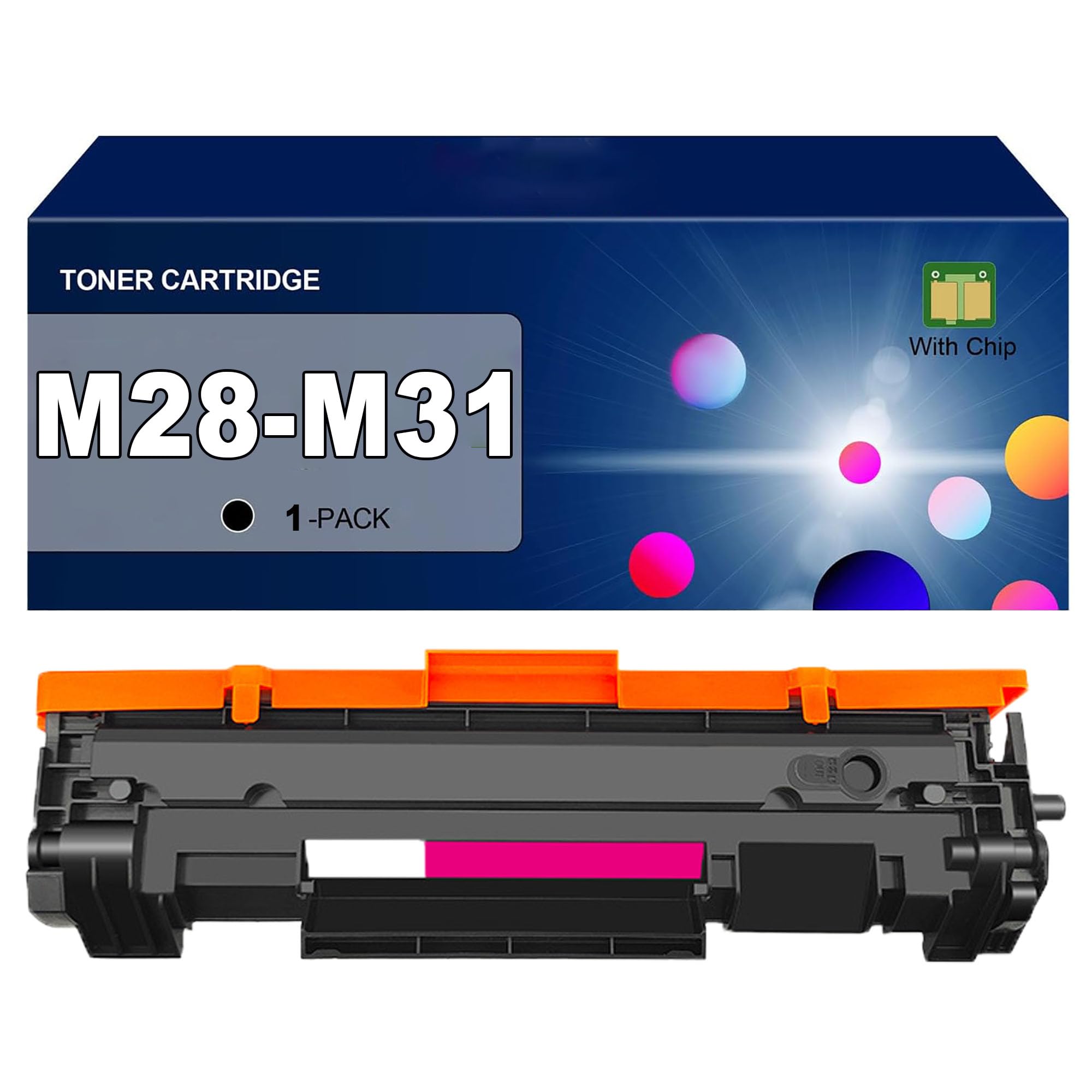 Cartuccia Toner Compatibile M28-M31 per Stampanti per HP LaserJet Pro M15w/15a/MFP M28w/M28a/M31w, facile da installare e utilizzare, 1000 pagine,Black-1pcs