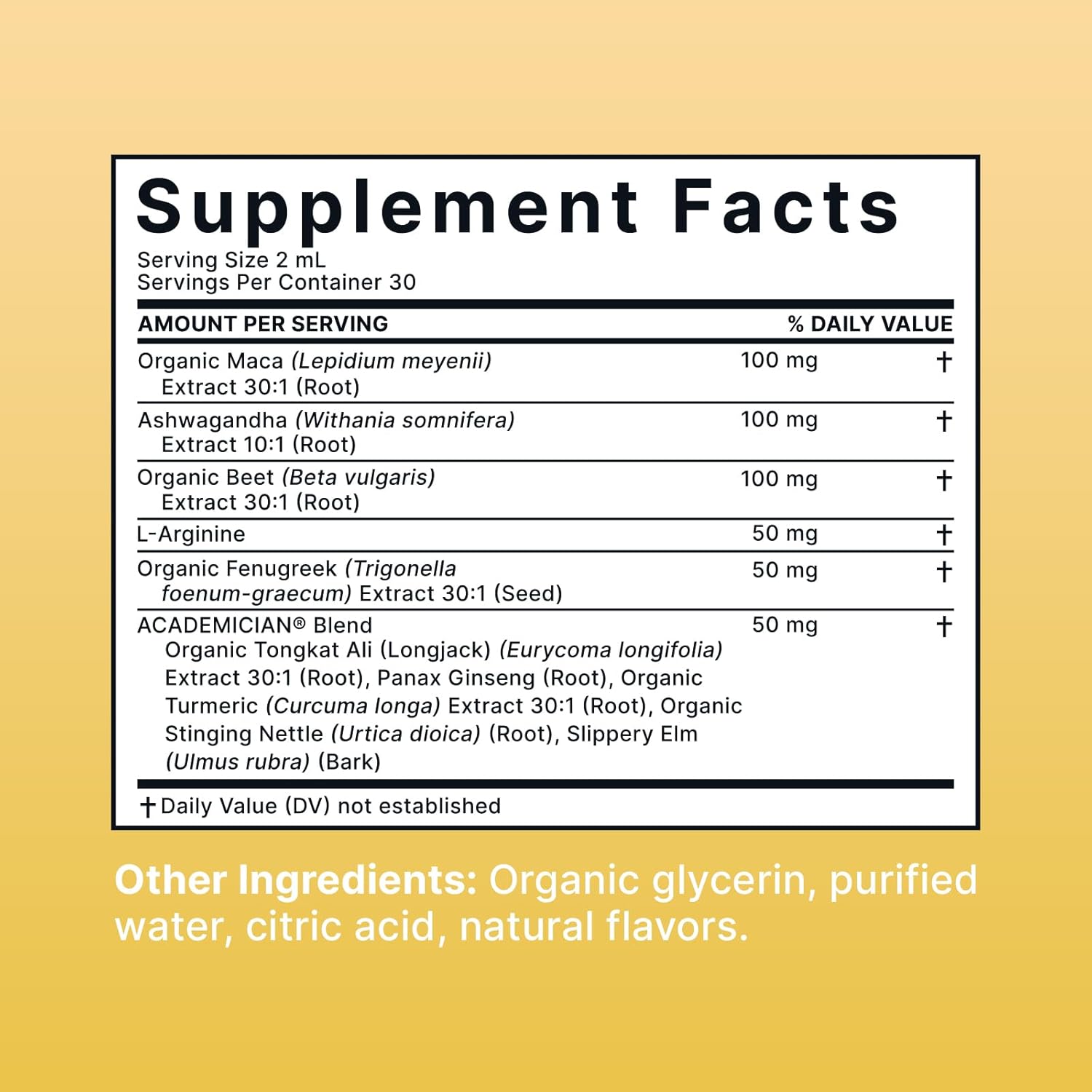 Ashwagandha Drops with MACA Root Drops L Arginine Beet Root Liquid Fenugreek Liquid - 60ML