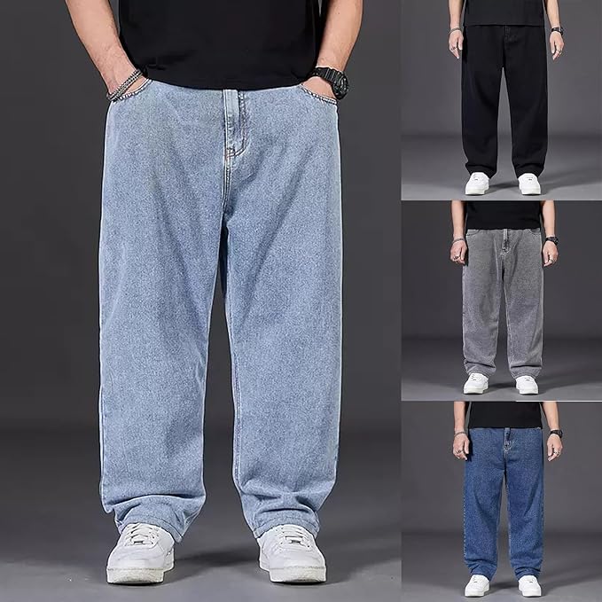 Jeans Slim F Da Uomo Per Ragazzi Adolescenti - Jeans Skinny Jeans With Stretch Comfortable Straight Leg Denim Pants For Casual Streetwear P 31227317 - Foto 4