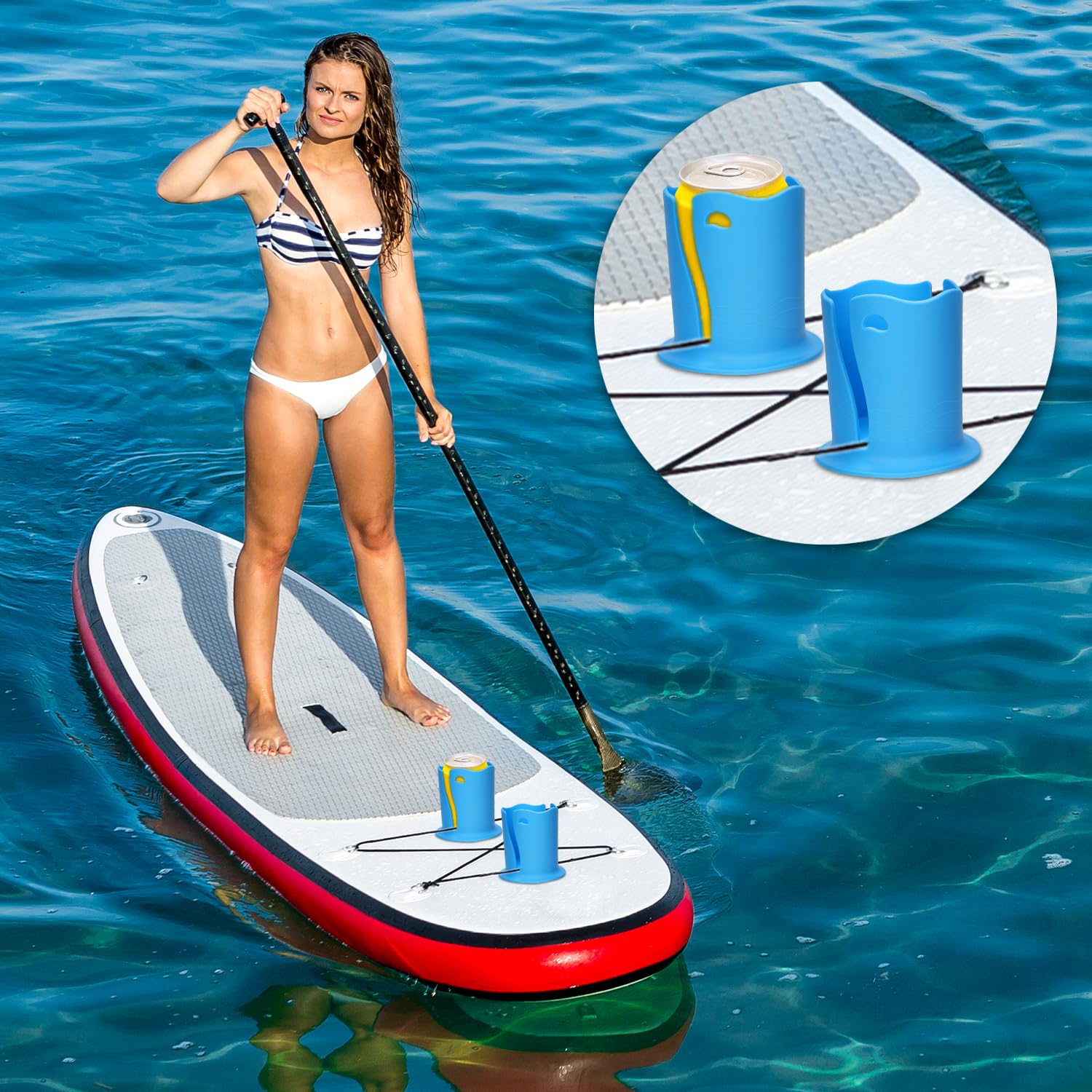 Thule Kayak Holder Hullavator Pro con supporto di sollevamento | Barre portatutto | Portabici e portamoto per camper | Accessori campeggio | Italiano