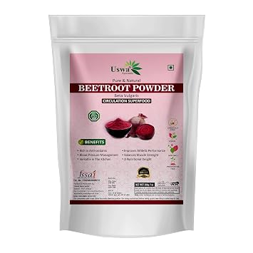 Natural Beetroot Powder | 200g | for Face, Lips & Hair | Drinking | Eating | Immunity | Pre -Workout | Improves Heart Health | Beta Vulgaris