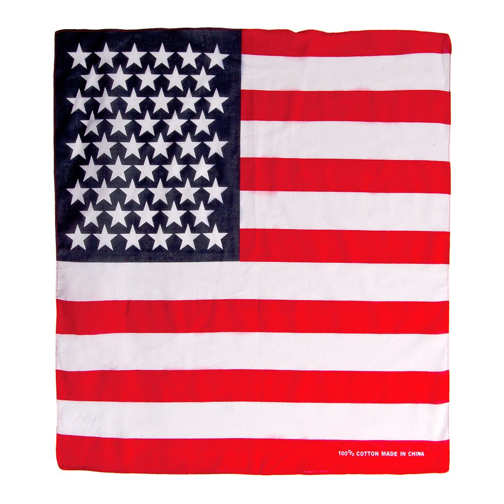 Blue Banana USA Flag Bandana (Red/White/Blue)