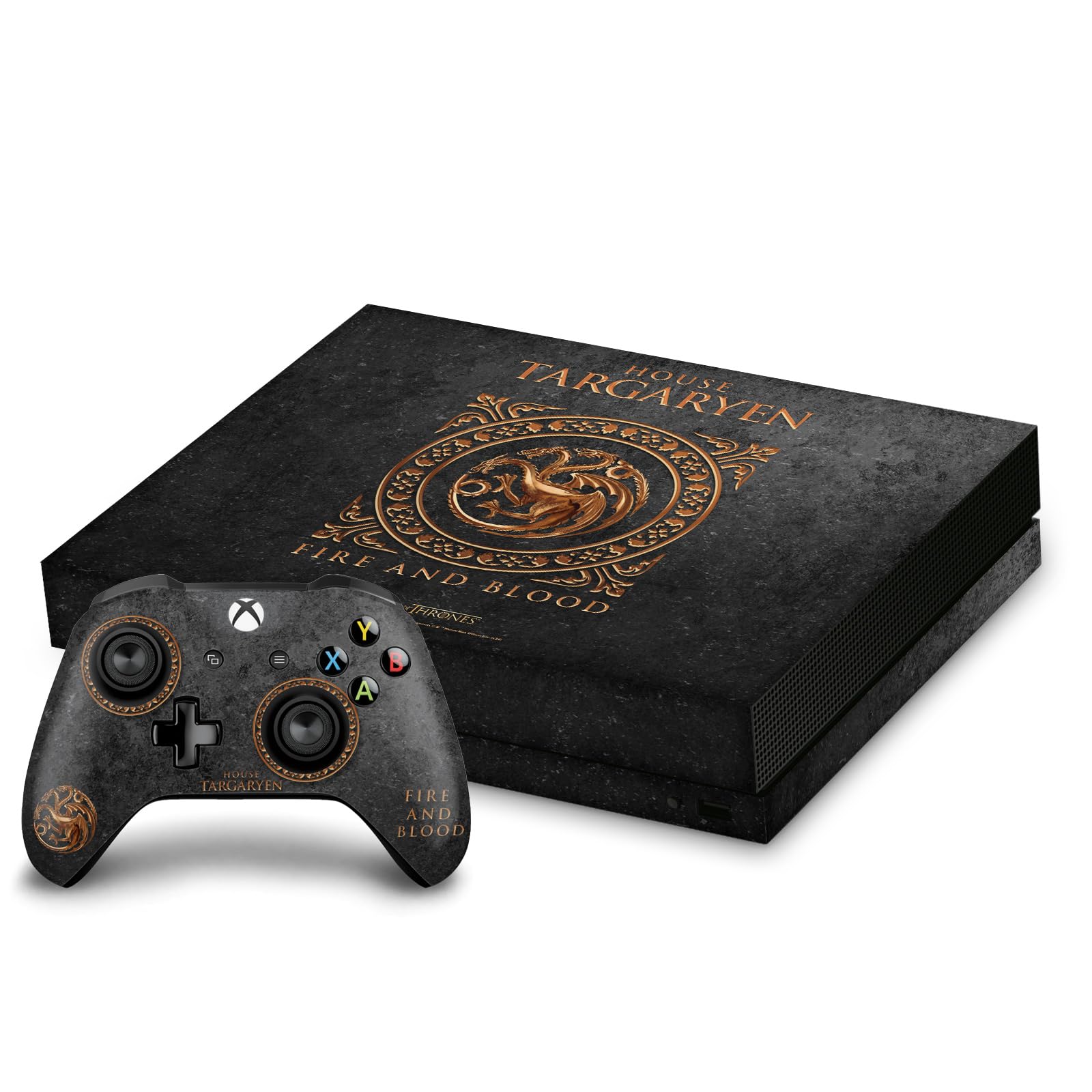 Vinyle Xbox One X Game of Thrones autocollant console manette - 7