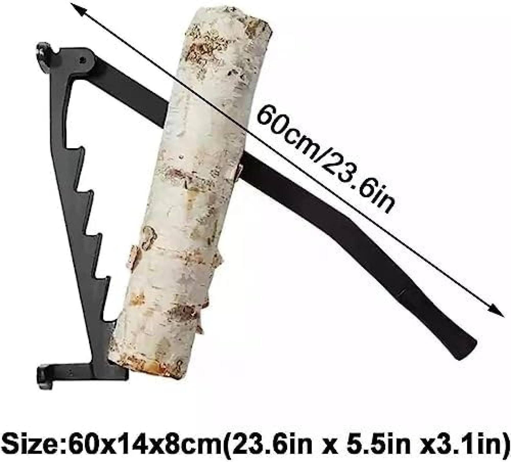 Spaccalegna da ardere – Spaccalegna manuale da parete per una rapida preparazione del legno, costruzione robusta per casa e campeggio