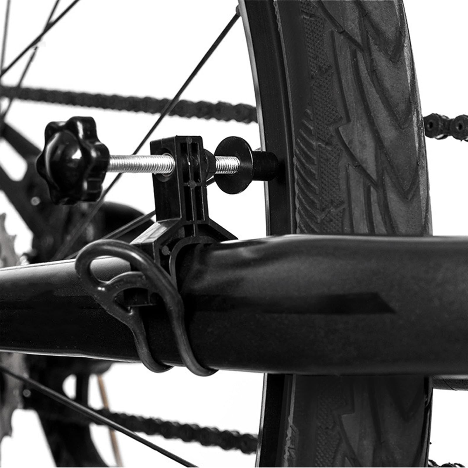 Outil D'alignement De Jante Vélo – Clé à Rayons Et Support De Centrage, Acier Inoxydable, 87x78x24 Mm, 29 G