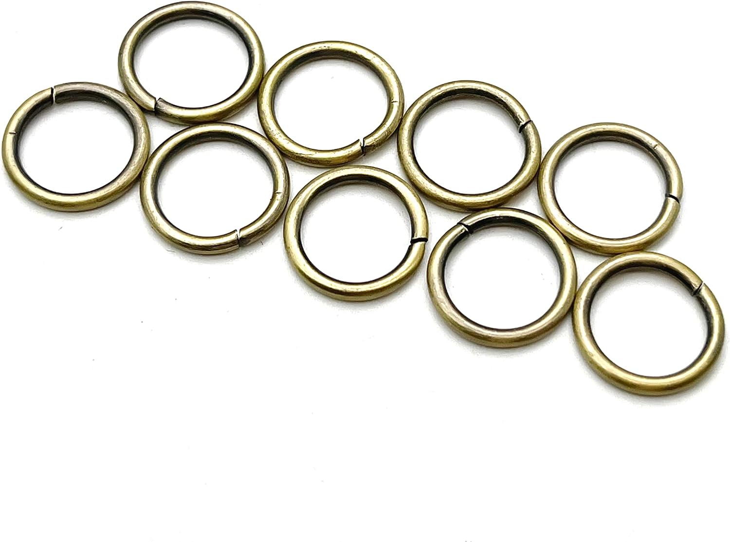 Round O ring 1/2" / 13mm iron for buckle straps bags belt purse hardware making,bag replacement Anti bronze U123