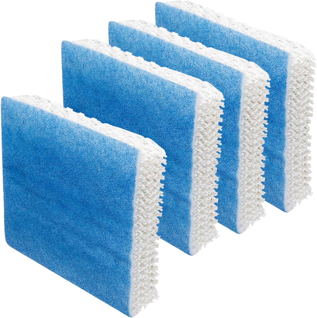 WuYan 4pcs Humidifier Filter Replacement for Honeywell HFT600,Compatible with HEV615 and HEV620 Humidifier Wicking.