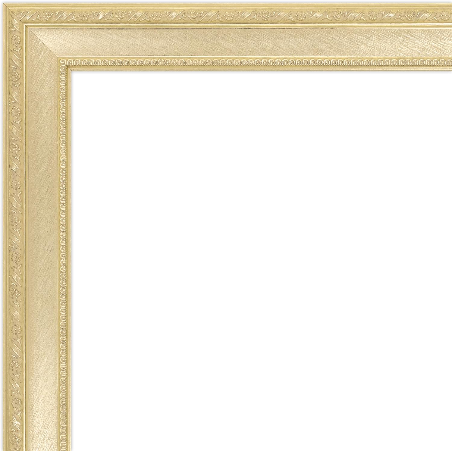 正方形額縁 UVカットアクリル仕様 樹脂製 G8226D (50角,イエローシルバー)