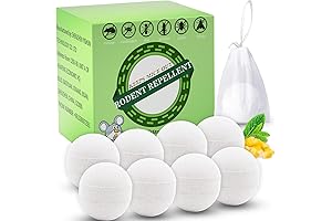 10 lb Bag of Moth Balls for Rodents: Outdoor Rodent Repellent