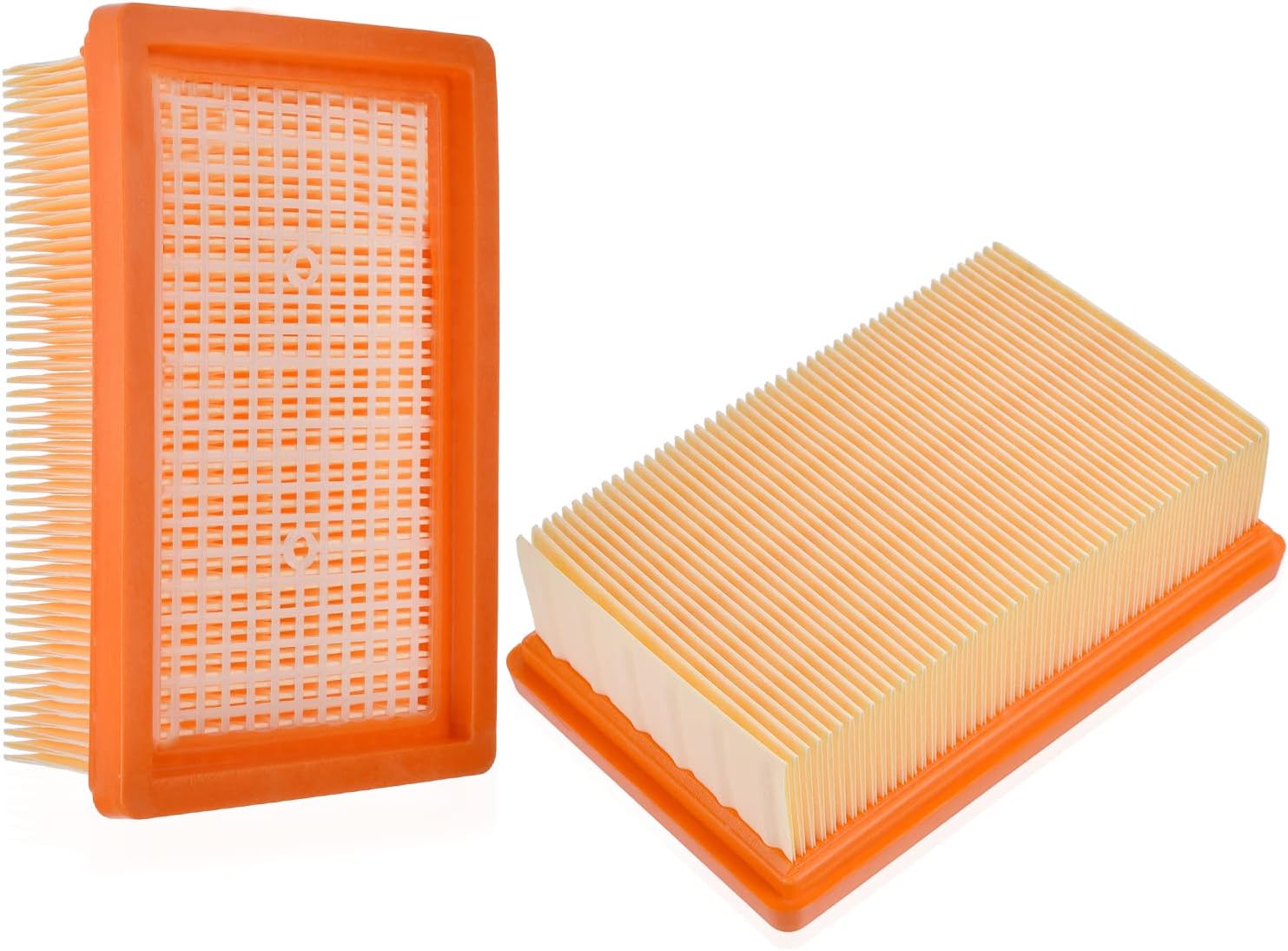 SPARES2GO Premium Filter Cartridges for Karcher WD2 WD3 MV2 MV3 Wet