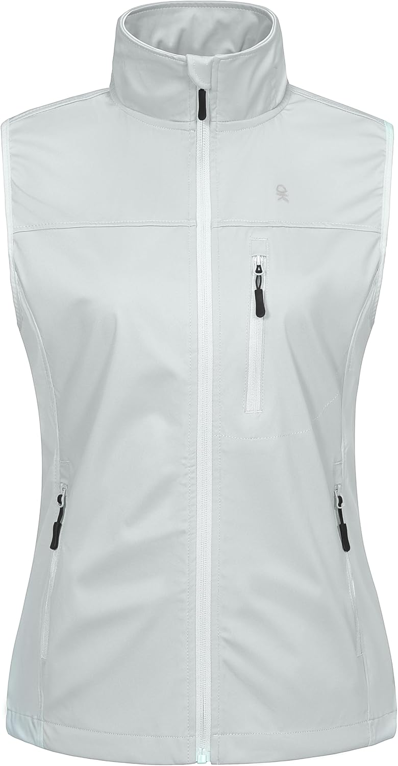 Little Donkey Andy Lightweight Cycling Vest Windproof Sleeveless Jacket for Women Water-Repellent Stretch Vest for Running - Image 2