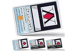 Customized Hunter License Credit Card Skins for the Ultimate Anime Fan