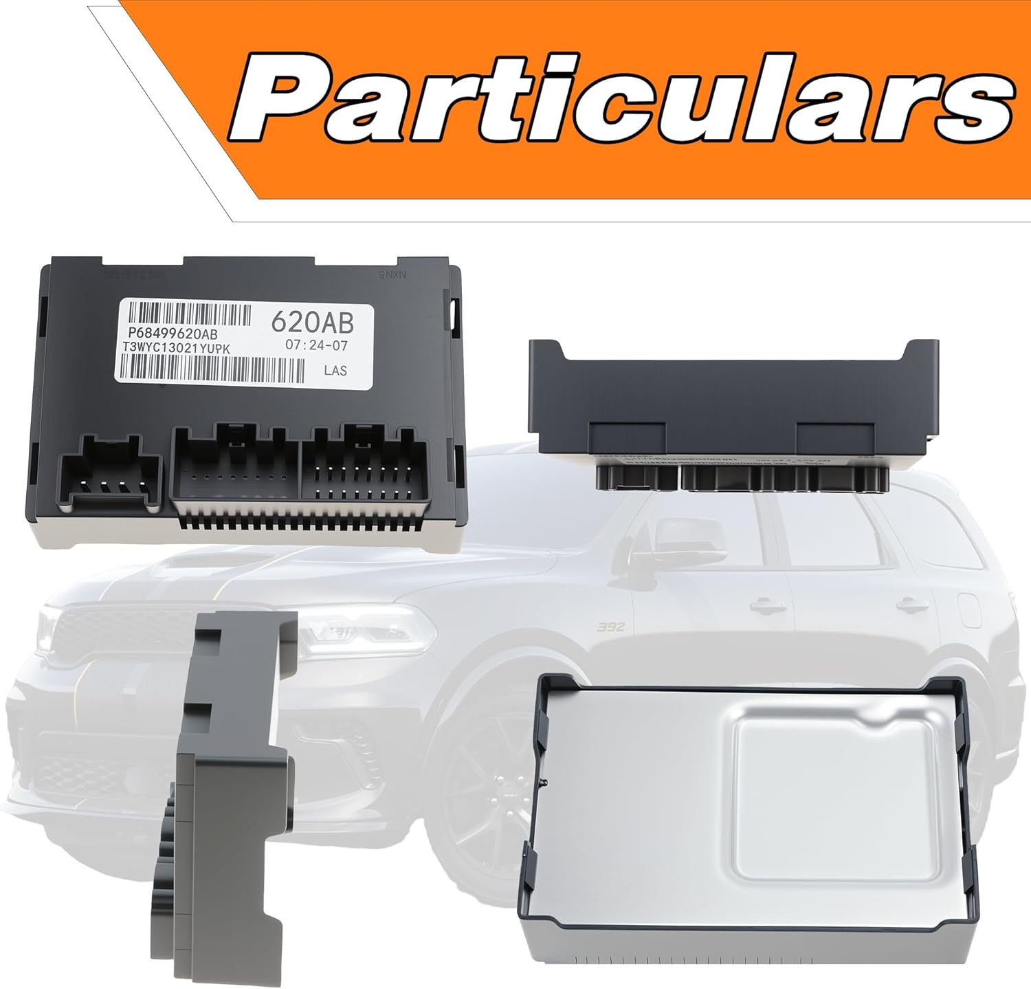 Transfer Case Control Module Compatible with Dodge Durango 2025-2021 Jeep Grand Cherokee WK 2022 Jeep Grand Cherokee 2021 | Replace 68499620AB/68499620AA