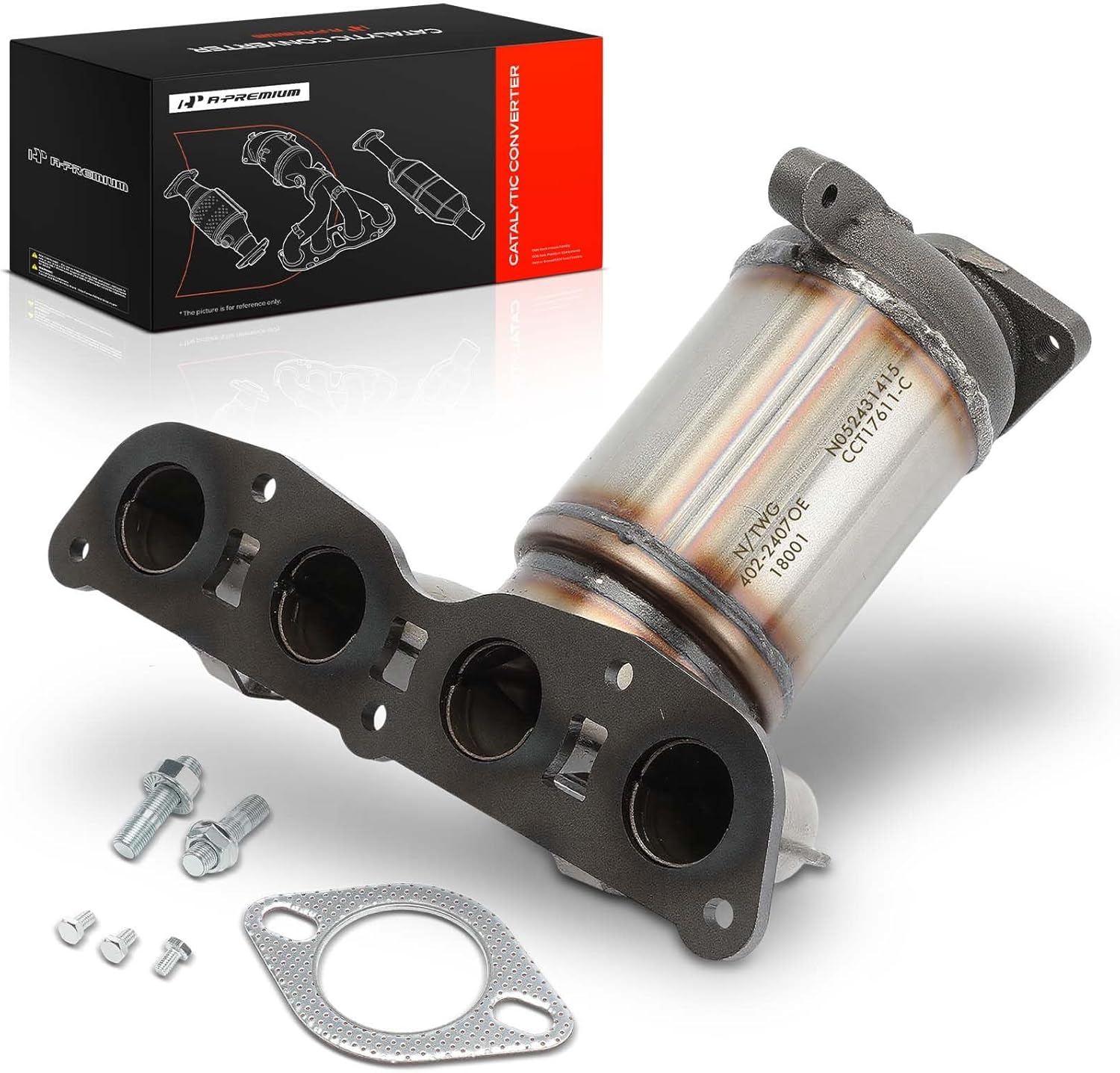 A-Premium Front Catalytic Converter with Gasket Kit for Hyundai Tucson 2019–2021 2.0L AWD