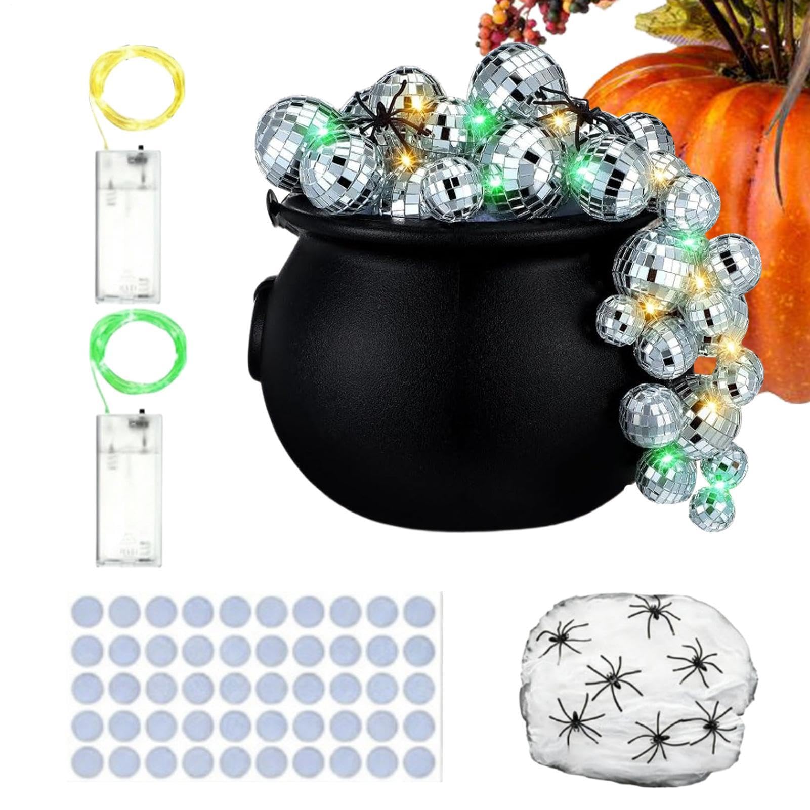 Calderone Disco Bubbling Halloween Decorazione Casa