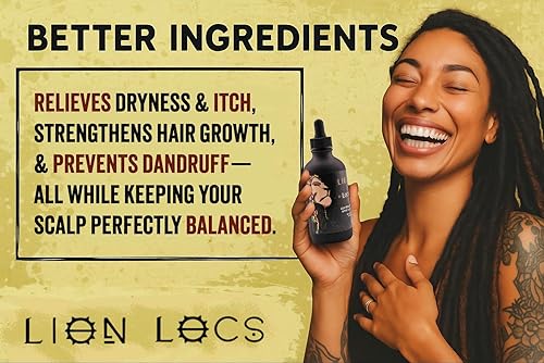 Miniatura 2 de Aceite para el crecimiento del cabello y el cuero cabelludo de León | Estilo ligero para rastas, trenzas, trenzas, trenzas de imitación, trenzas de