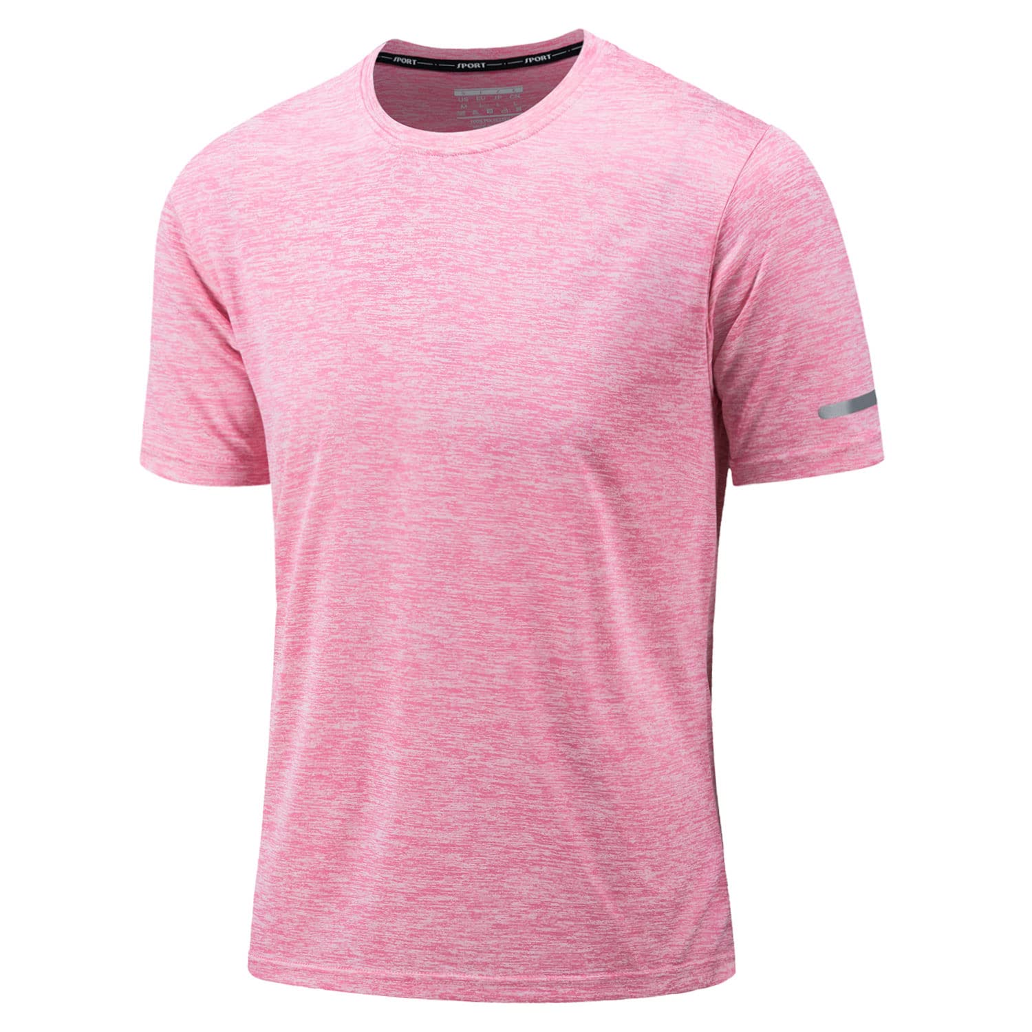 KEFITEVD Camiseta de Secado Rápido para Hombre Camisetas Ligeras de Manga Corta Camiseta Deportiva Transpirable de Verano para Correr Fitness
