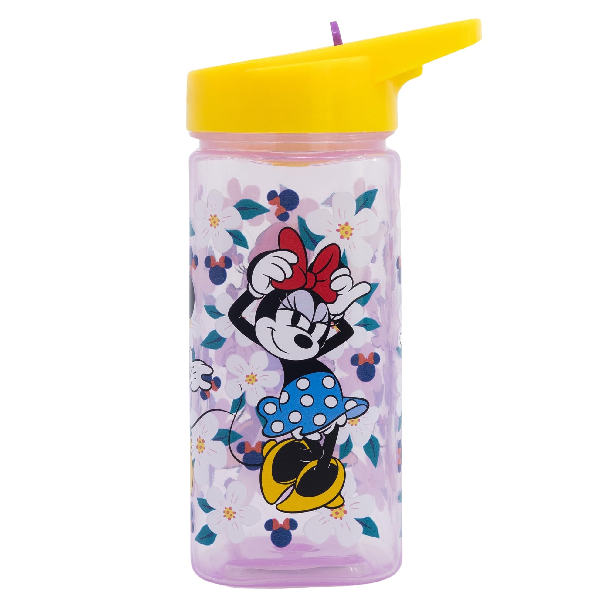 Image secondaire de Bouteille d'eau réutilisable Stor Minnie avec paille intégrée - 510 ml