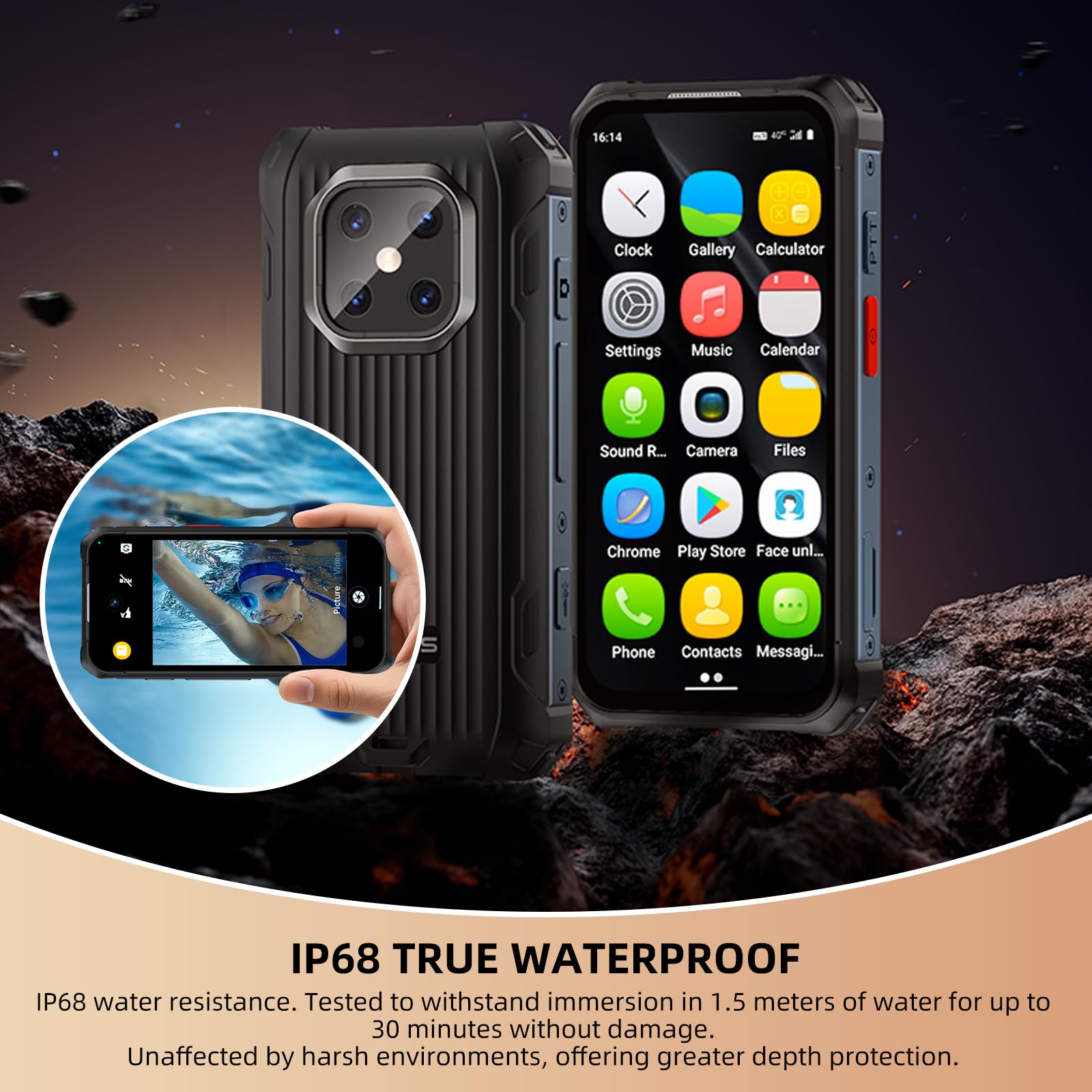 Amazon | S10 Max SIMフリー スマホ 本体軍用 IP68防水防塵耐衝撃