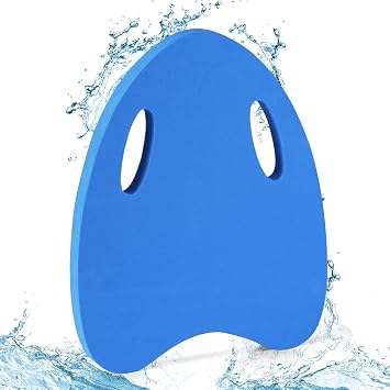 Swimming Kickboard for Kids - Swimming Training Aid Kickboard with Handrail Hole, Practising Swimming Kickboard for Beginners, Safety Swim Board Auxiliary for Children Summer Pool Party
