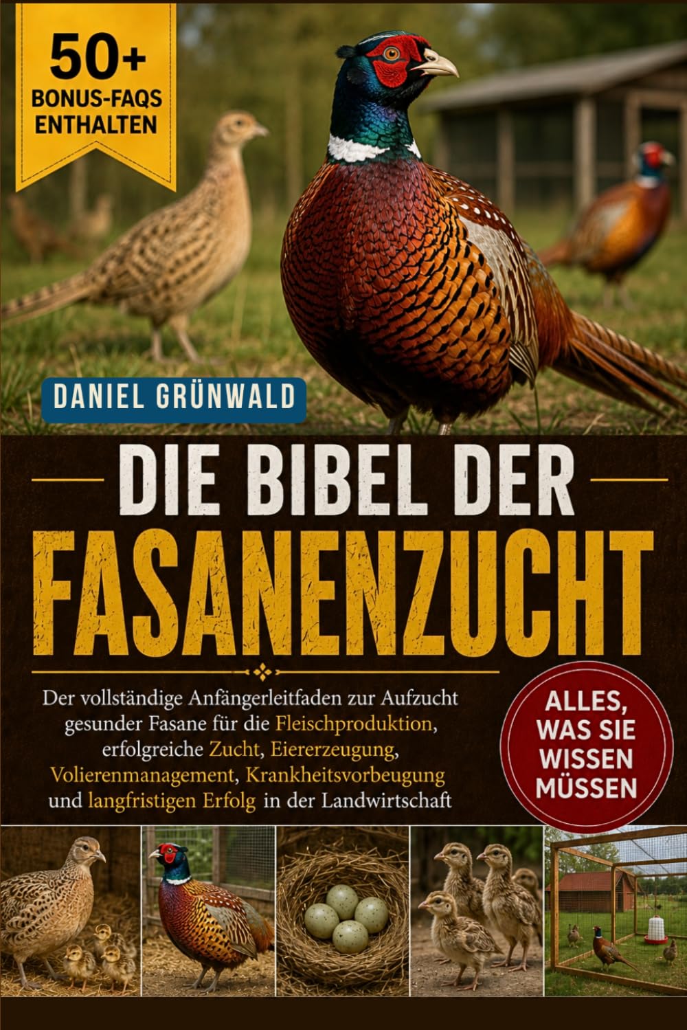 DIE BIBEL DER FASANENZUCHT: Der vollständige Anfängerleitfaden zur Aufzucht gesunder Fasane für die Fleischproduktion, erfolgreiche Zucht, ... langfristigen Erfolg in der Landwirtschaft