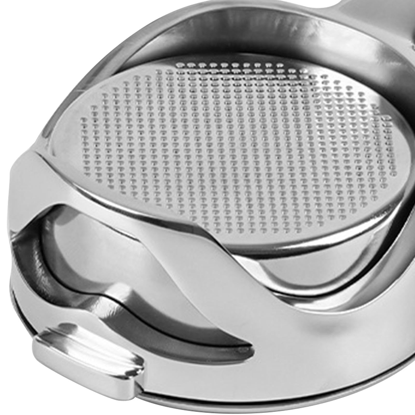 Portafiltro de Café Accesorio de Máquina de Espresso Filtro Repuesto de Acero Inoxidable Sin Fondo Reutilizable Adecuado para Hogar Cafetería, con cesta de filtro, tal como se describe