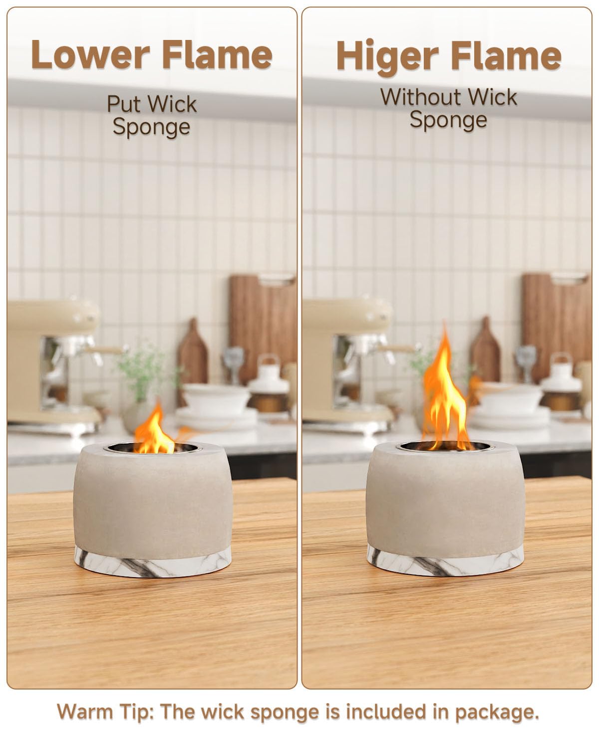 ファイヤーピット　卓上暖炉　屋外　屋内　コンクリートボウル Amazon.co.jp: テーブルトップファイヤーピットボウル