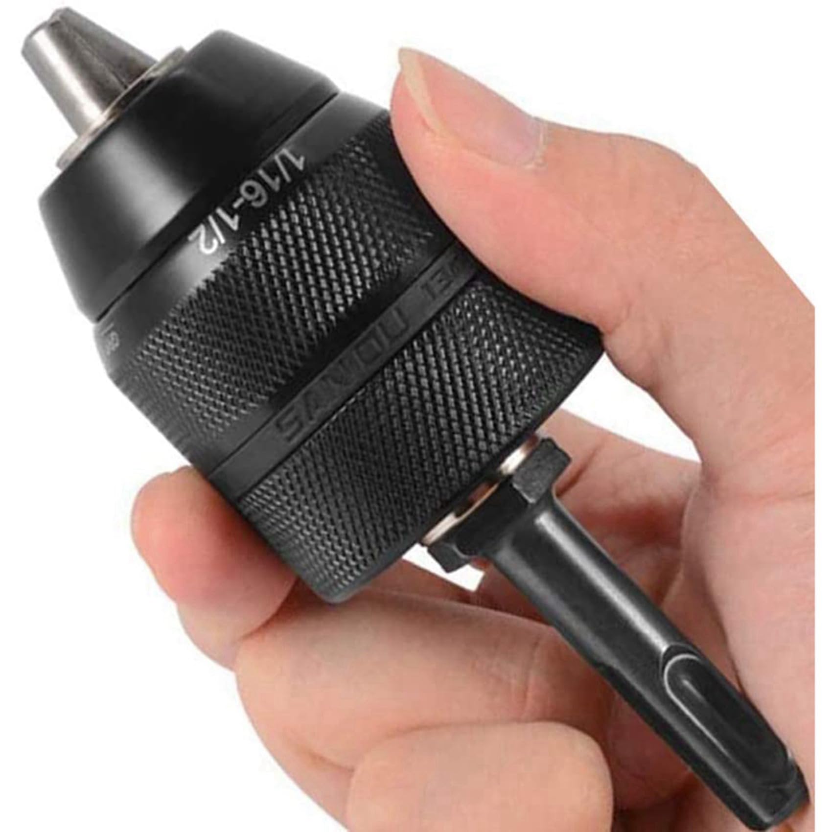 3 . bezkluczykowy uchwyt wiertarski 2-13 mm z adapterem chwytu SDS Plus, 1/2-20UNF konwerter adaptera do wiercenia udarowego