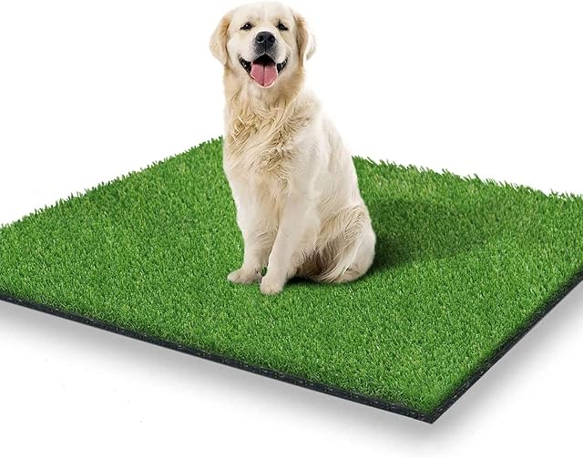 STARROAD-TIM 80 * 100 CM Artificial Grass Rug Turf for Dogs Indoor Outdoor Fake Grass for Dogs Potty Training Area Patio Lawn Decoration