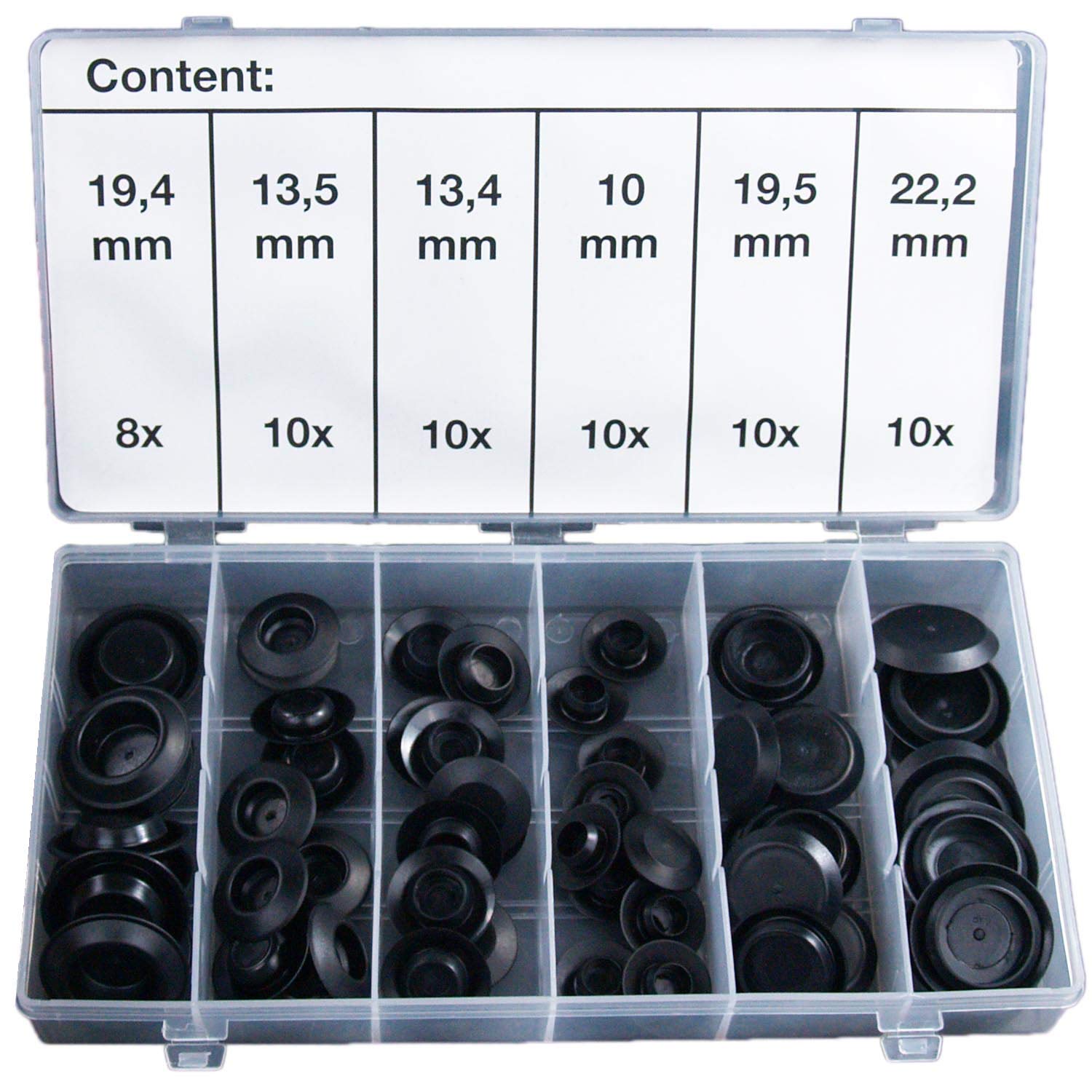 2x Gummi Blindstopfen 5-6 Mm – Universell Für Löcher In Metall, Holz, Kunststoff & Mehr