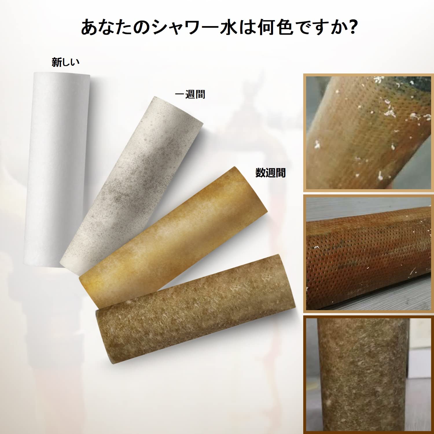Amazon｜アロマビタミンCシャワーヘッドフィルターL751-ホースなしの