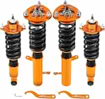 Height Adjustable Coilovers EVIL ENERGY Red Coilovers Kit For Dodge
