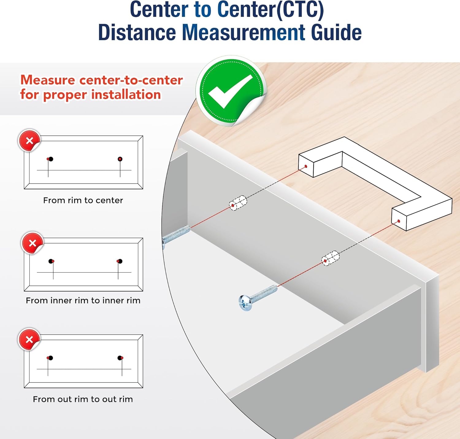 JOY DECOR 30 Pack Cabinet Pulls – Slim Square Bar, 5 Inch Hole Center, Matte Black Solid Build | Modern Look | Easy Install | fits Kitchen Drawer & Dresser