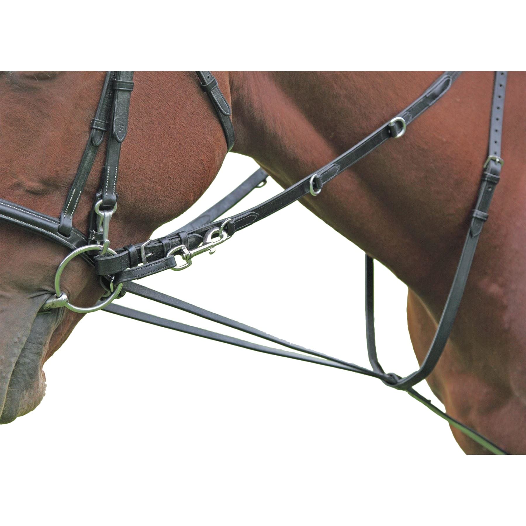 Shires Market Harborough Martingale Pony Black