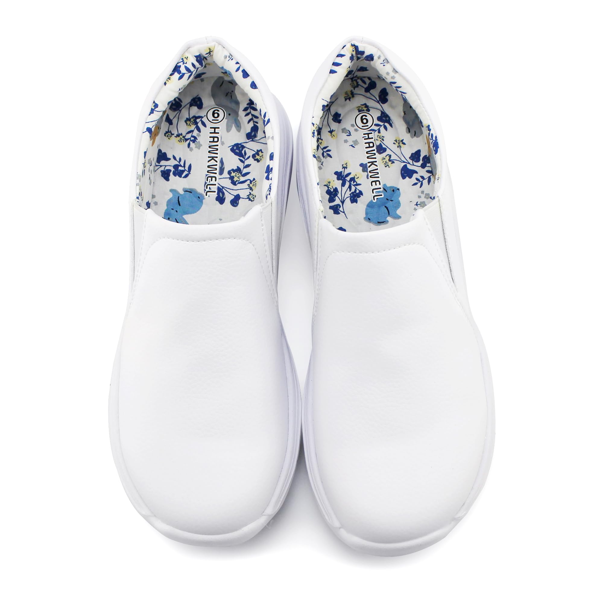 Hawkwell Womens Slip On Lightweight Slip Resistant Comfort Nursing