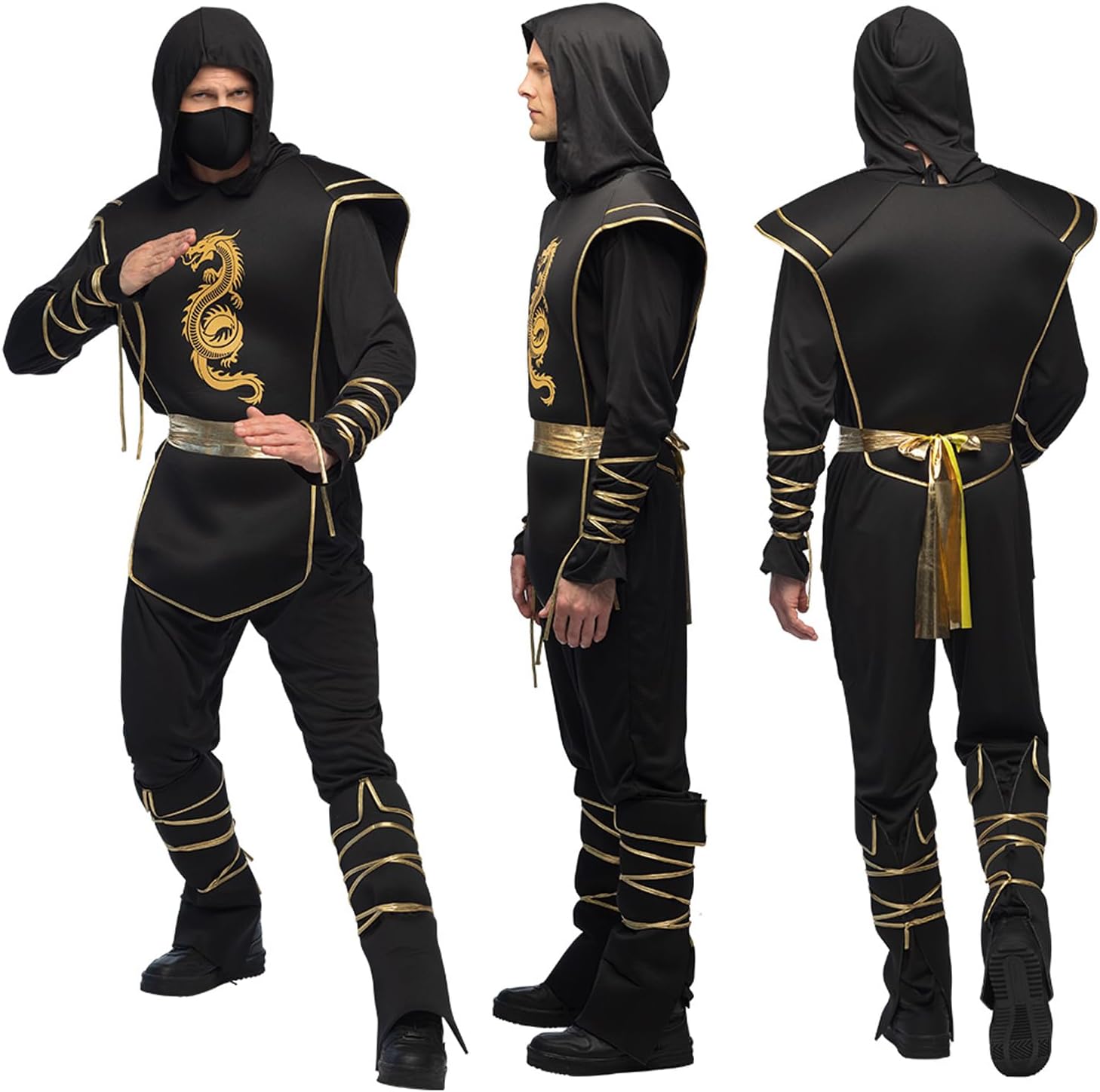 الحصري - Boland Men Erwachsenenkostüm Ninja Hanzo Adult Ninja Hanzo Costume 2026 - view 1