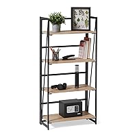 Amazon Basics - Libreria Pieghevole, Struttura in Metallo