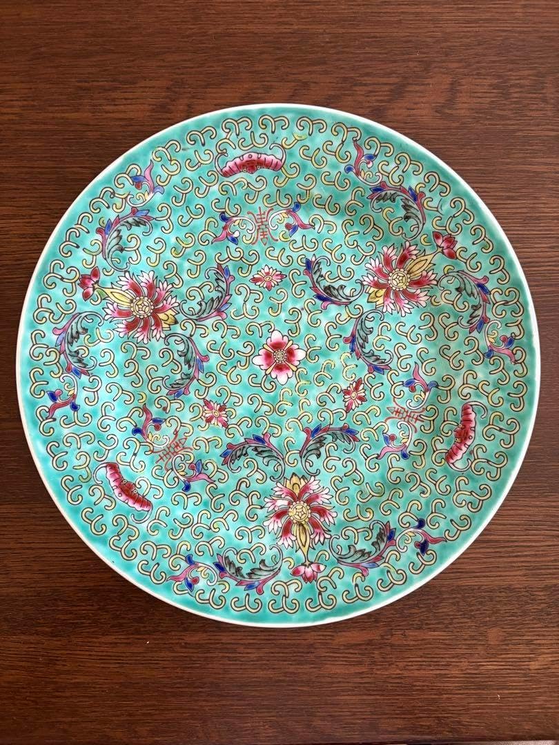 長江哲男 高台皿 民藝 長江哲男 高台皿 民藝 長江哲男作 練り込み陶器