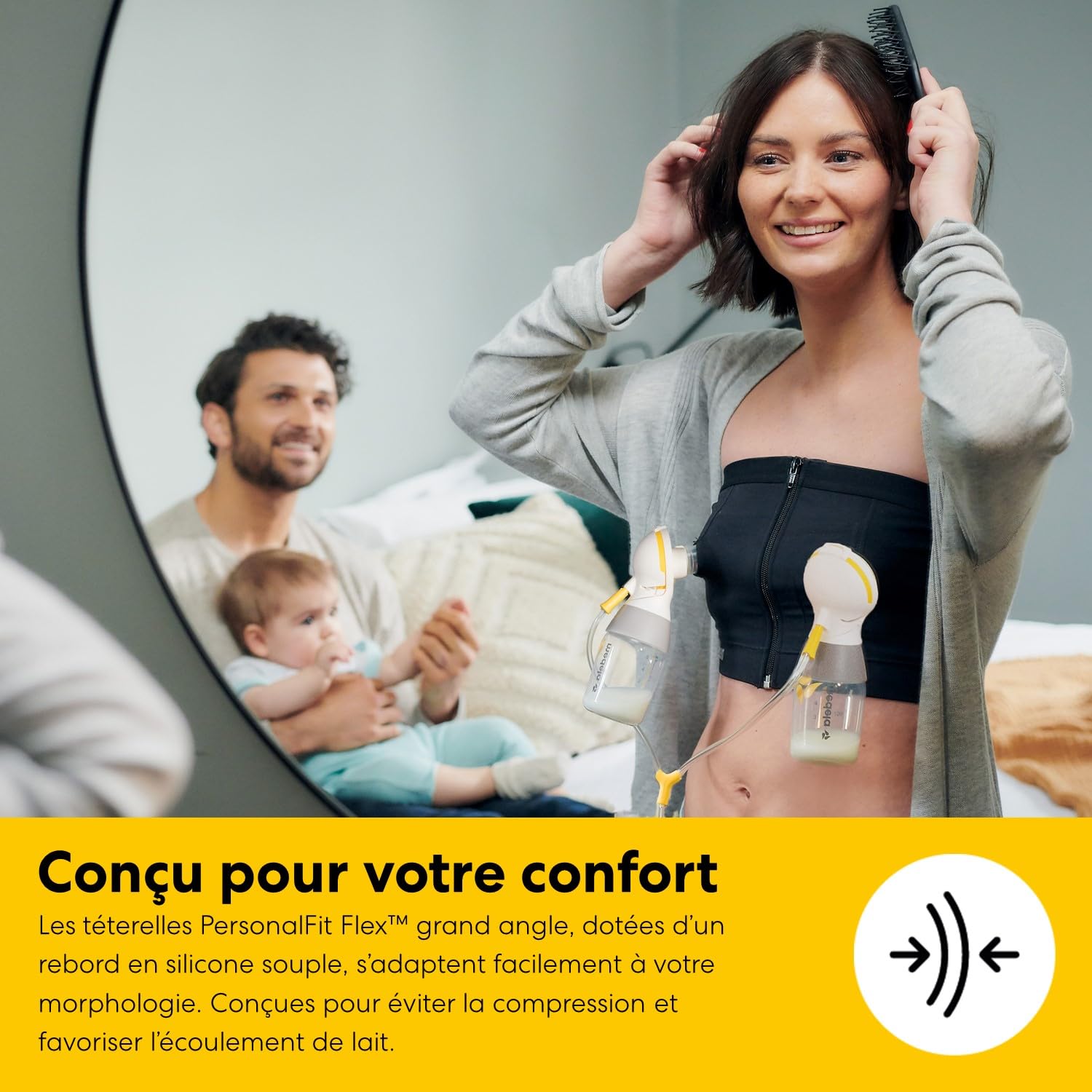 Medela Tire-lait double électrique Freestyle Mini avec batterie rechargeable