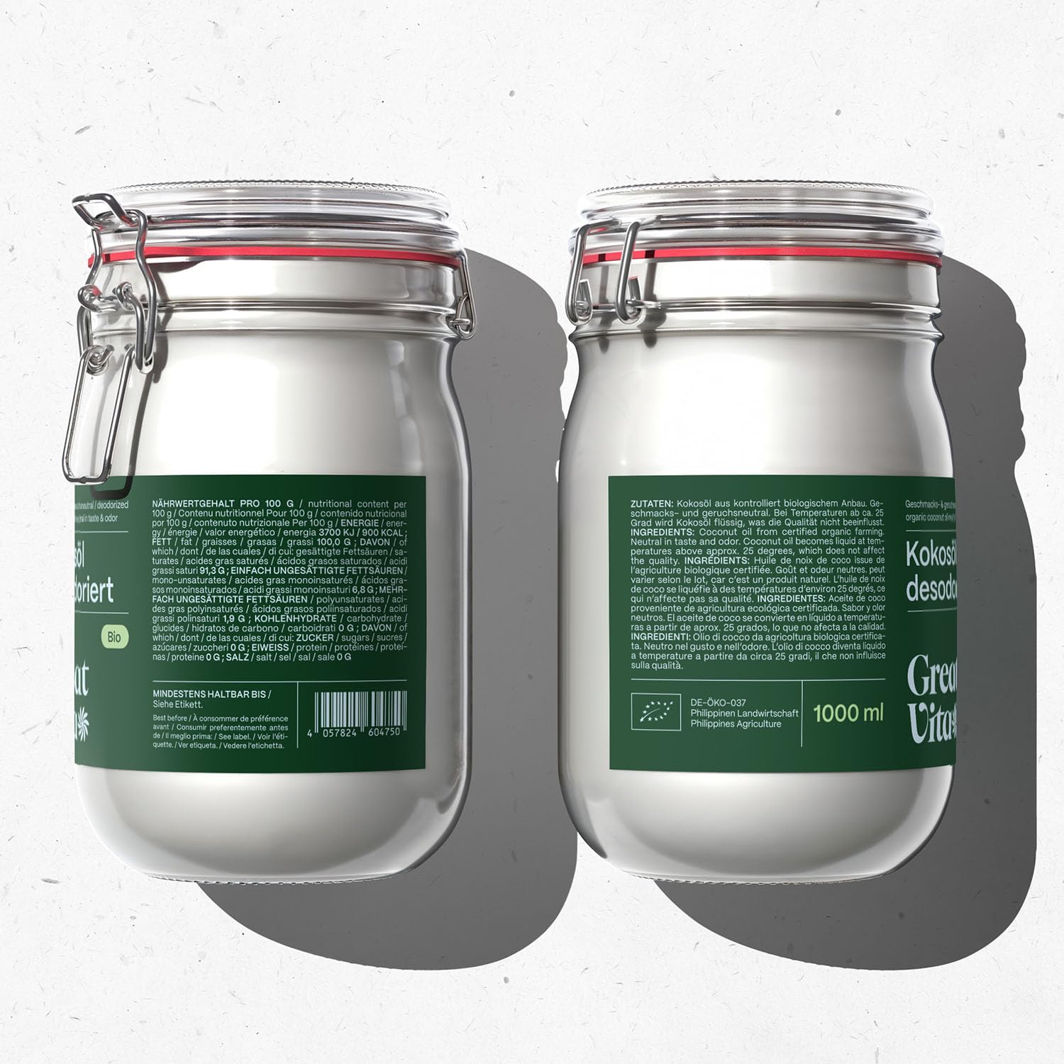 Meavita Aceite De Coco, Insípido (Desodorizado) 1000 ml