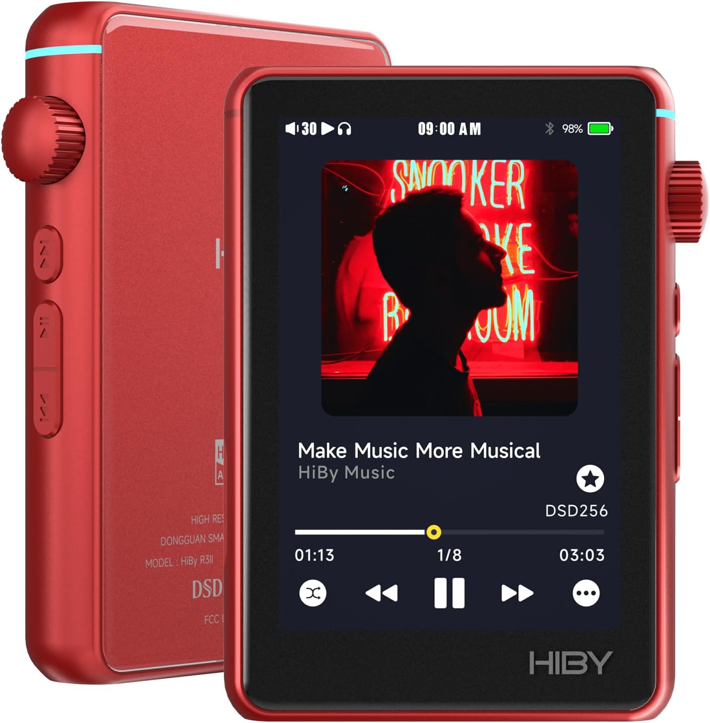 HiBy R3 II HiFi MP3 Player with Bluetooth and WiFi Supports Streaming