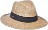 Dos Sombras Matte Seagrass Straw Safari Sun Hat with 3-Pleat Ribbon Band