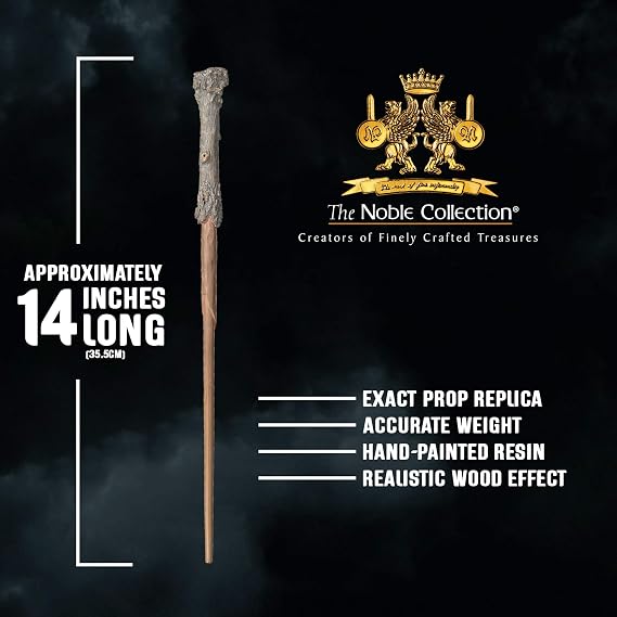 The Noble Collection Harry Potter - Harry Potter Wand Replica - Window Display Box
