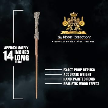 The Noble Collection Harry Potter - Harry Potter Wand Replica - Window Display Box