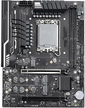 Game Motherboard Fit for ERYING Z690M-P Motherboard LGA1700 Z690 DDR4 PCIe 4.0 SATA3.0 M.2 ARGB Type-C Support 14700 14400 13700 12900 12600K/12700K CPU