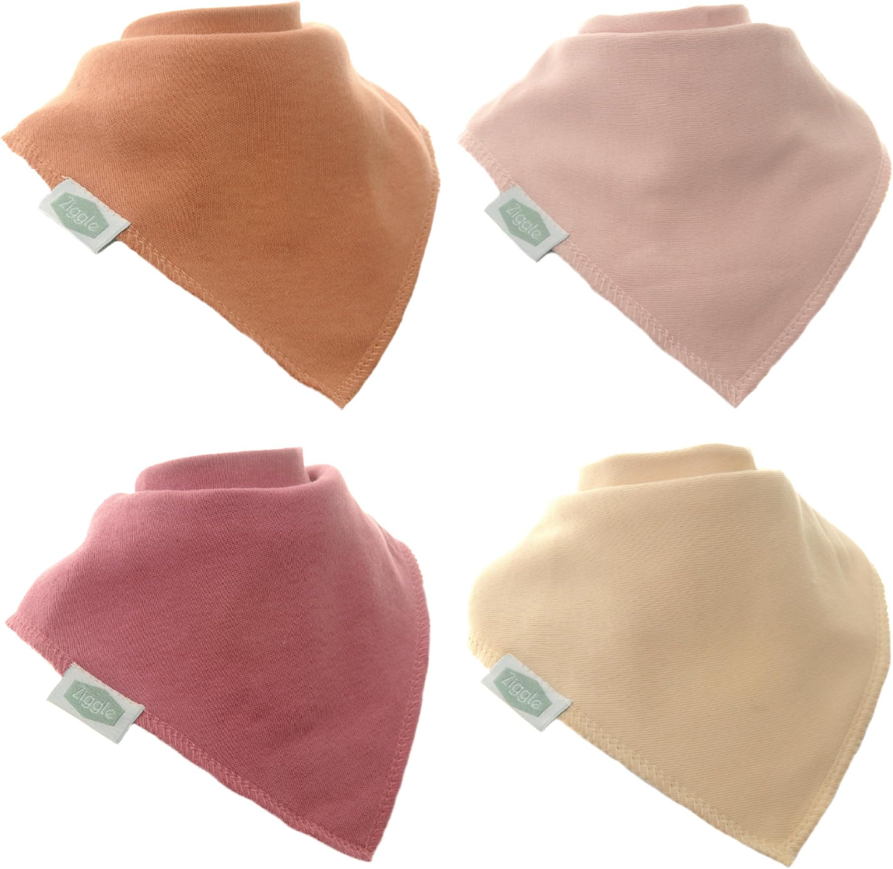 Bandana Dribble Bibs - Cotton Front Baby Bibs Newborn to 24 Months - Newborn Baby Gifts - Bibs For Comfortable Kids